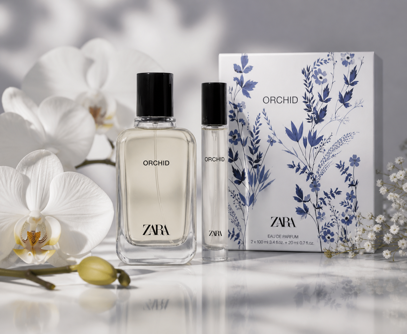 ZARA ORCHID EDP 100ml PLUS 20ml